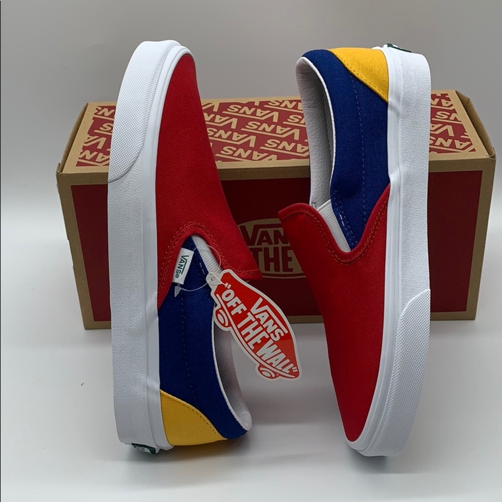 • VANS CLASSIC SLIP ON VANS YACHT CLUB RED/Blue men’ - Picture 10 of 16